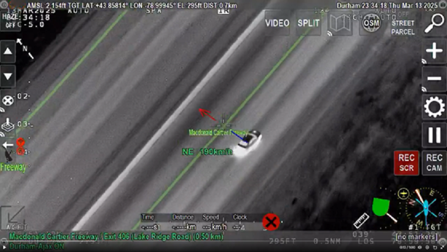 Video: Teen caught driving twice the speed limit on Hwy 401 - Durham Post