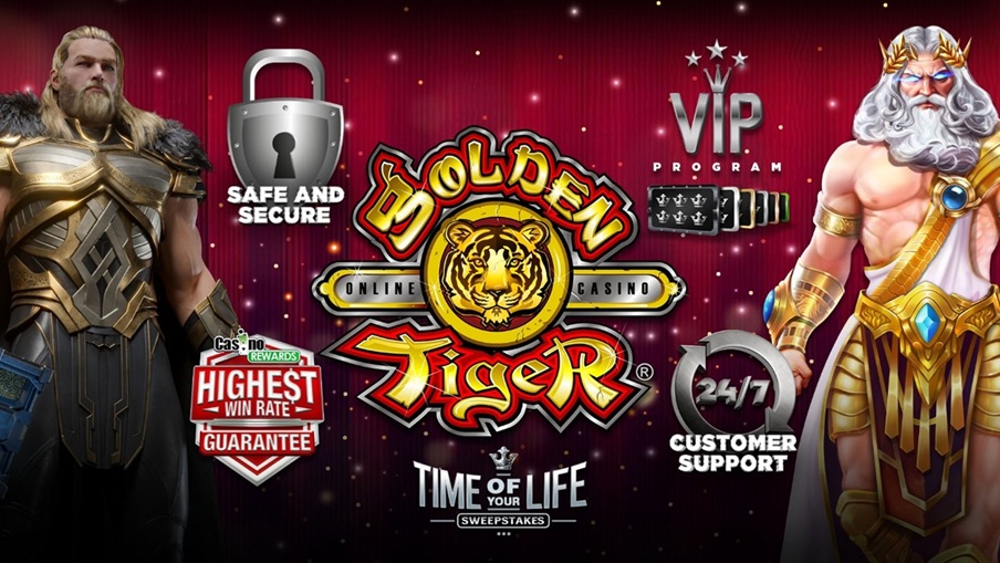 Casino tiger golden